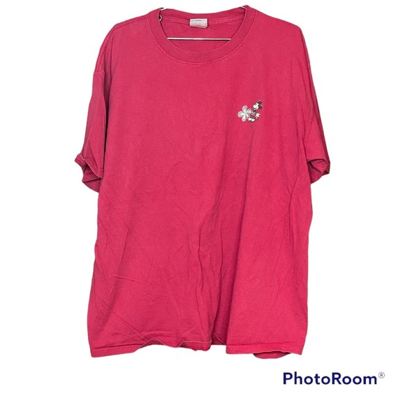 Vintage Disney Store Unisex Red Mickey Retro Casual Tee Size XL - Picture 1 of 7